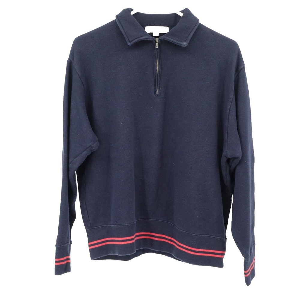 Ines De La Fressange Uniqlo Pullover Sweater SZ XL Parisian Preppy Academia Twee